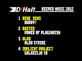 dh2012 beeper